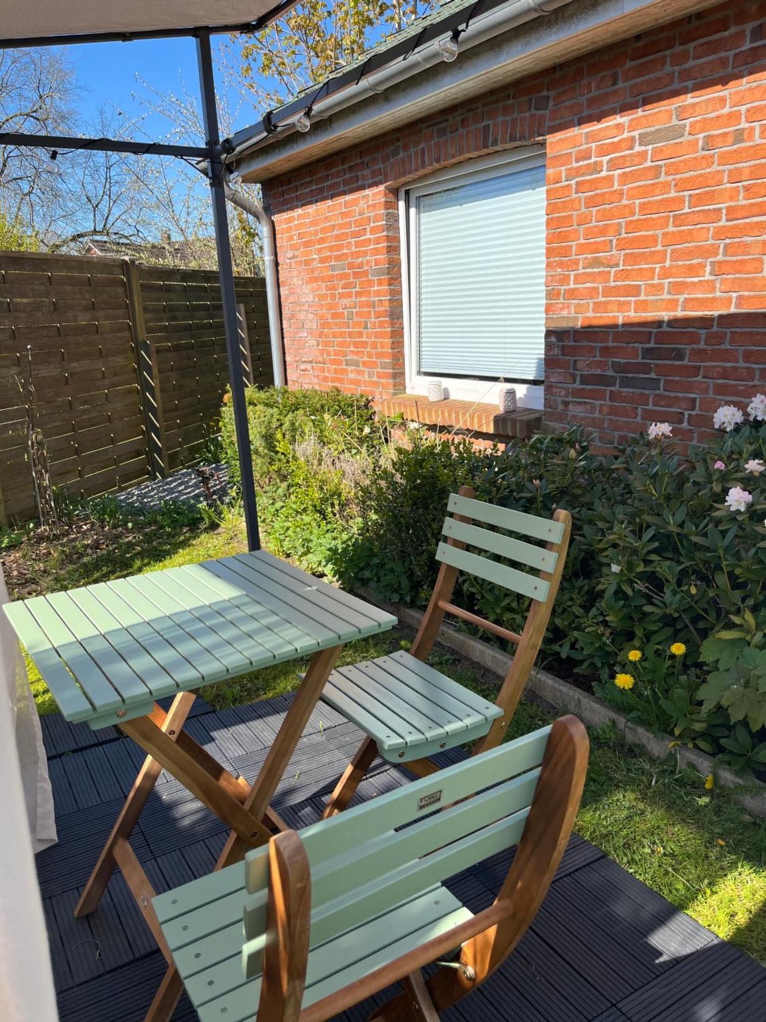 Gartenzimmer Zwischen Den Meeren Ladelund Esterno foto